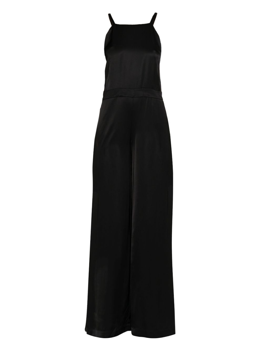 Andrea Ya'aqov satined jumpsuits - Black