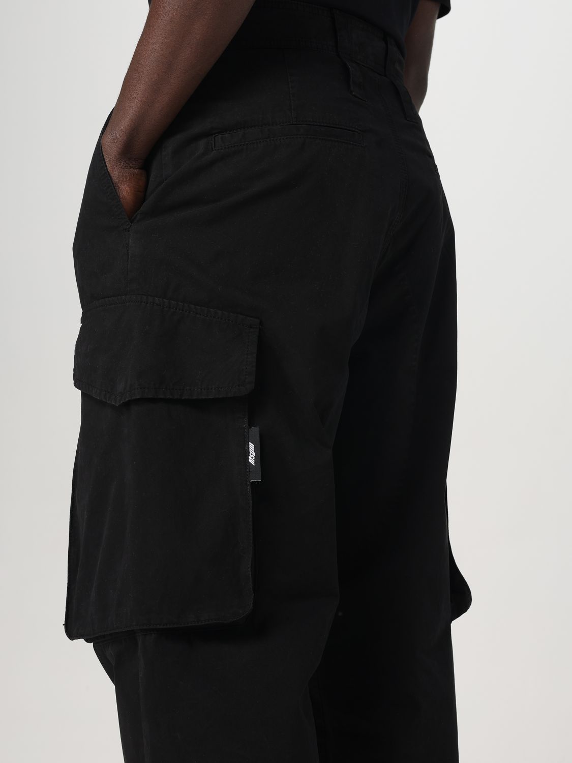 Pants Men color Black