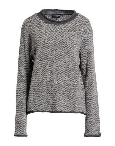 Icon Woman Sweater Grey Size S Virgin Wool