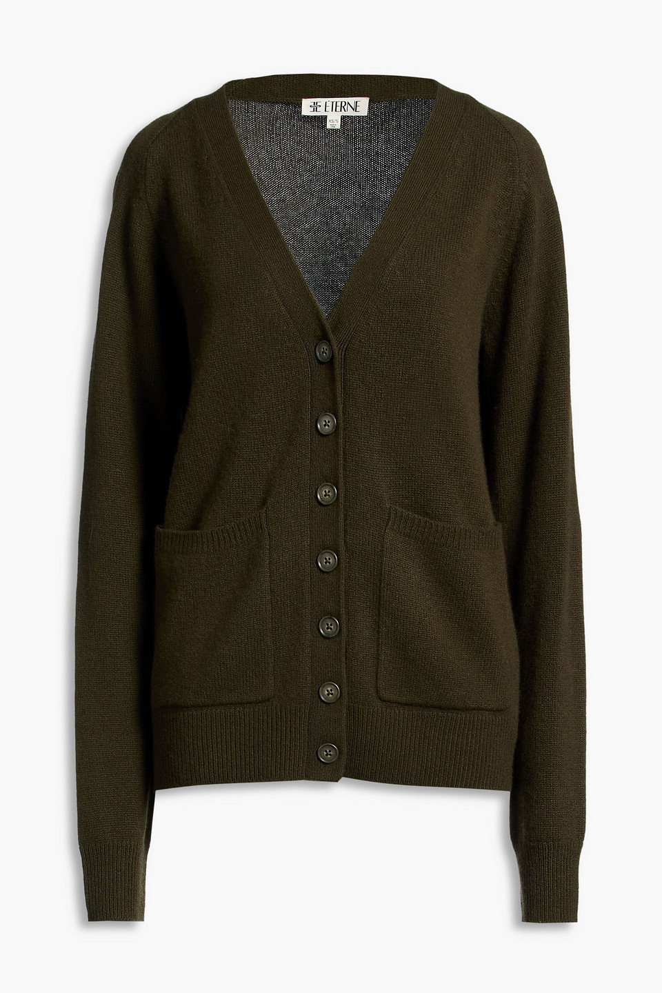 Theodore cashmere cardigan - Green - XS/S