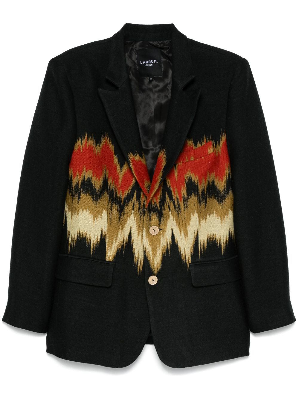 Blurred blazer - Black