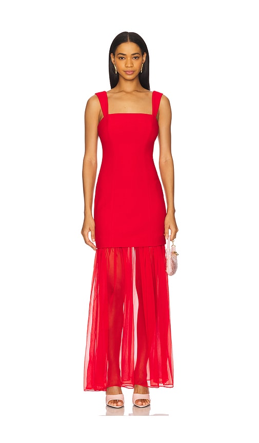 Lovers and Friends Danielle Gown in Red.  XXS. Also in L, M