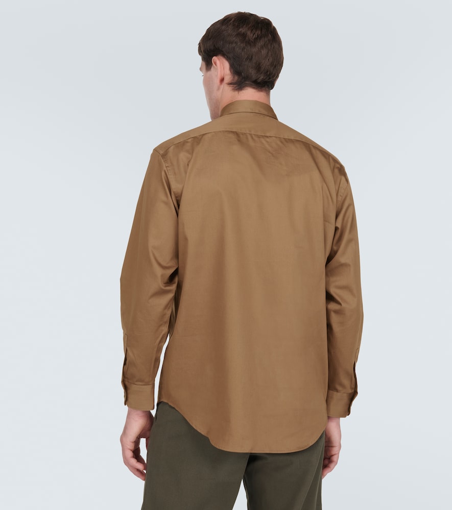 Cotton poplin shirt