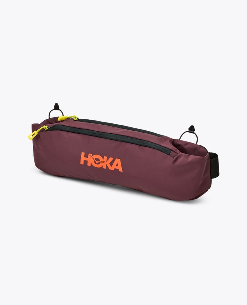 Hoka Hip Pack 2.5L Hiking Shoes in Black Cherry