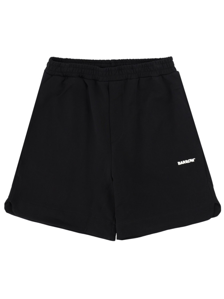 Black Logo Shorts