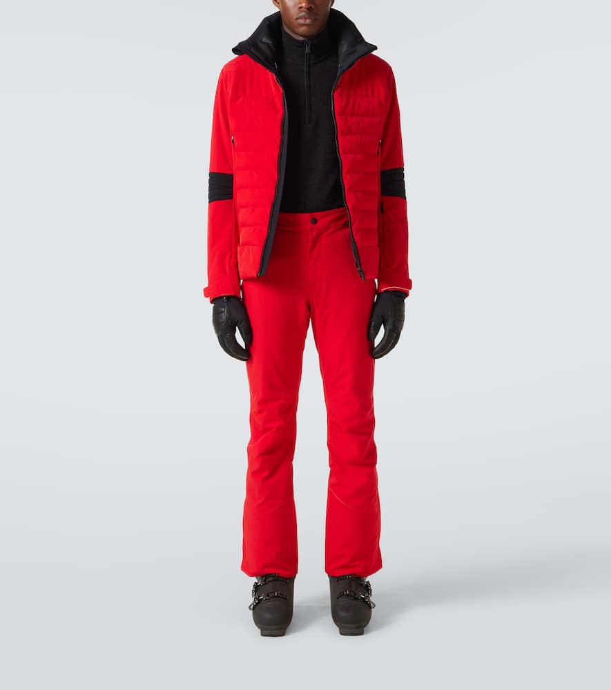 Hupert wool half-zip sweater