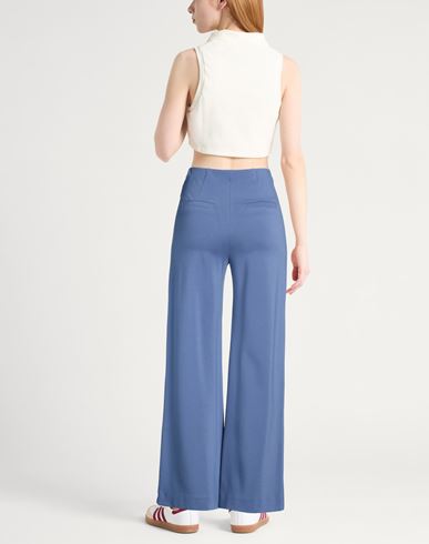 Woman Pants Slate blue Size 4 Viscose, Polyamide, Elastane