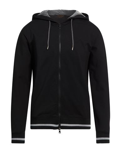 Man Sweatshirt Black Size M Viscose, Polyamide, Elastane