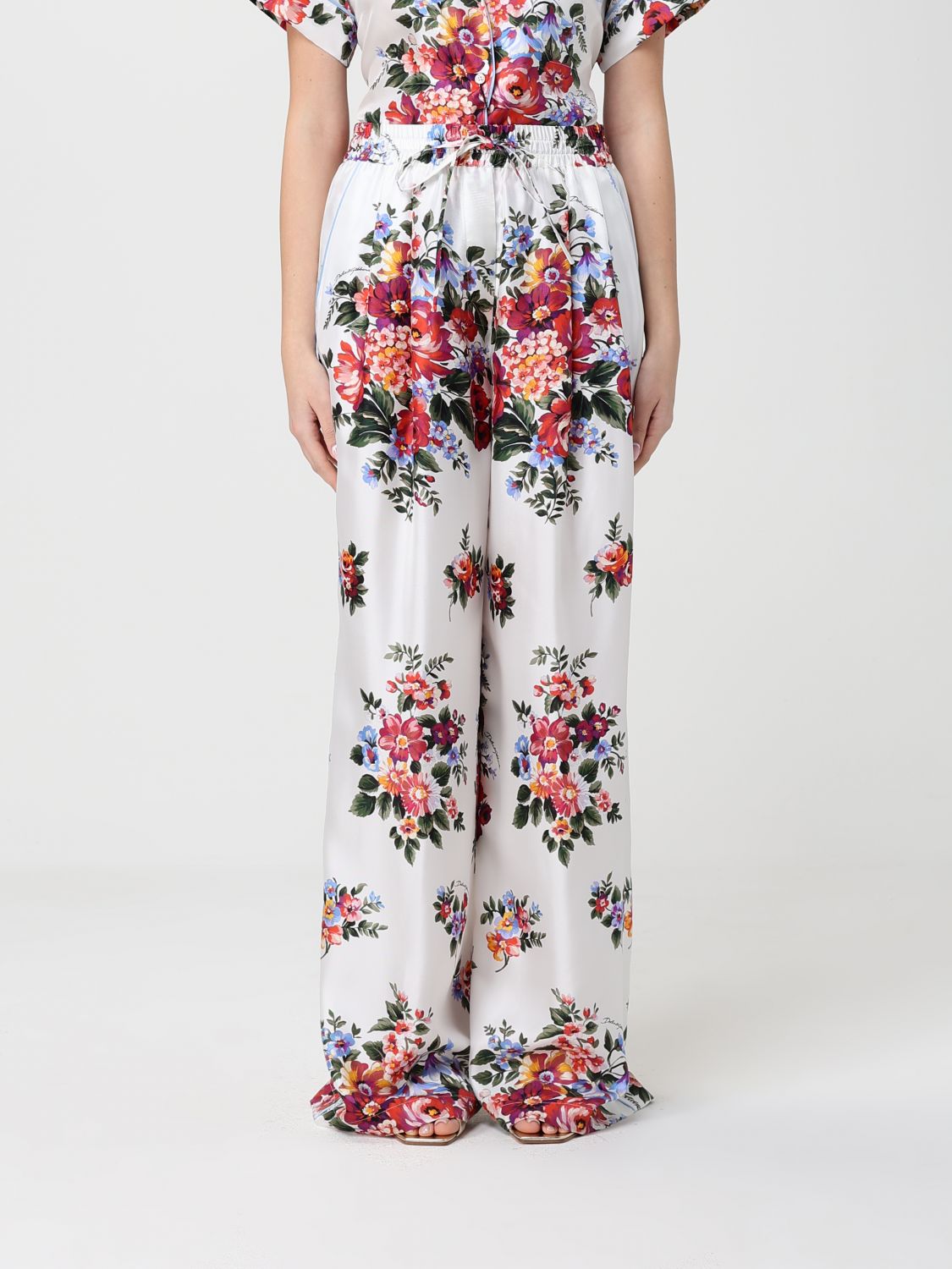 Pants Woman color White