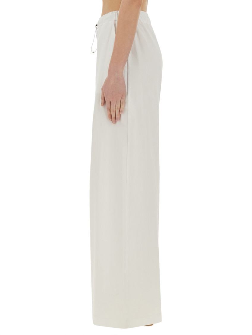 Moschino - wide leg trousers with elastic waistband