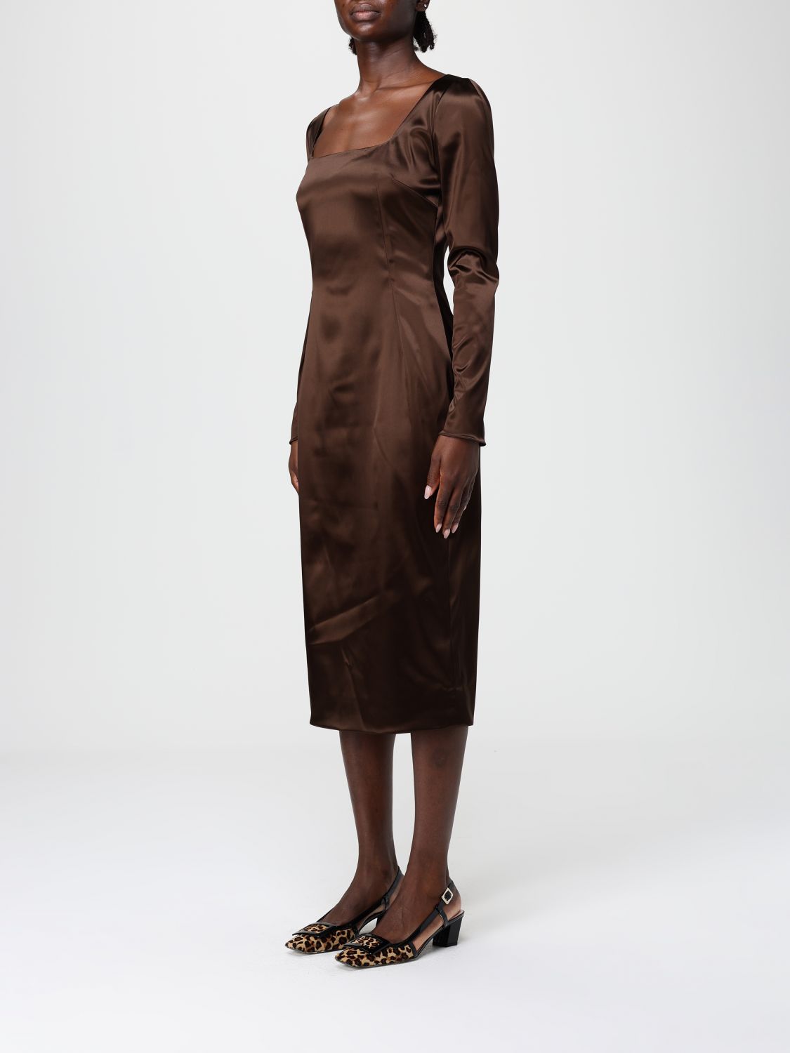 Dress Woman color Brown