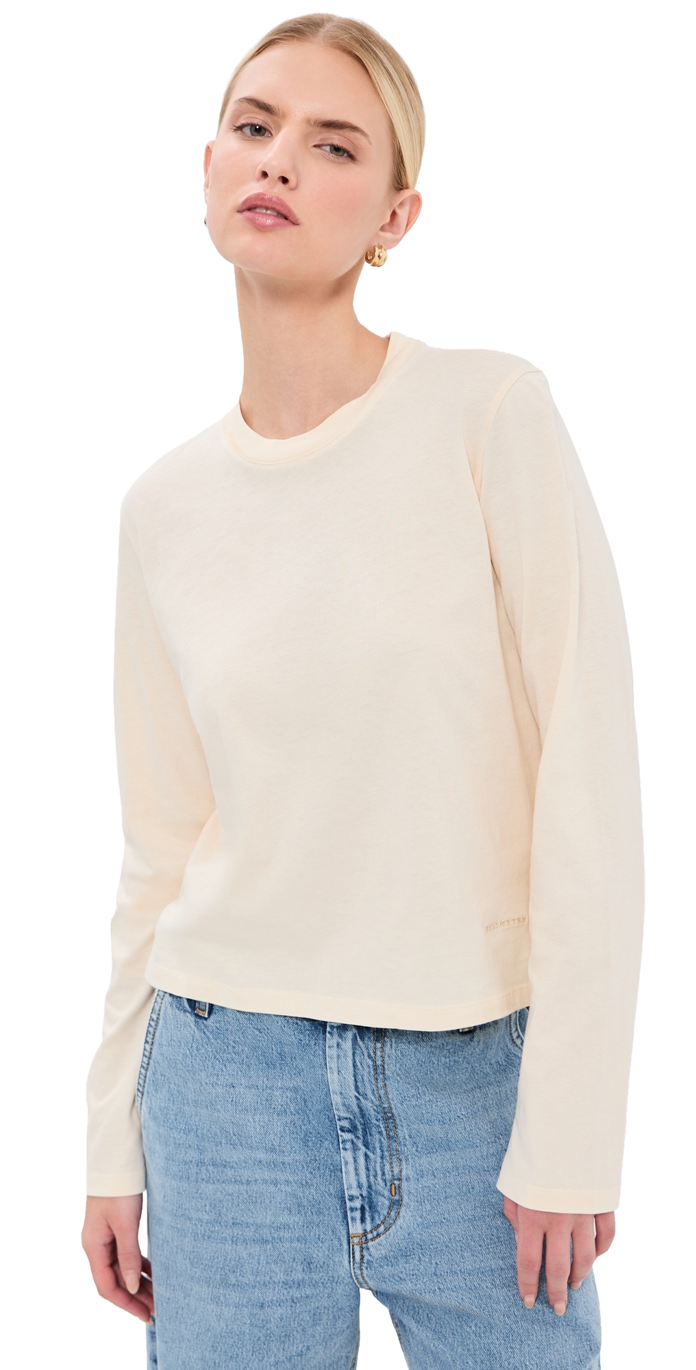 Wynn Long Sleeve T-Shirt Vanilla