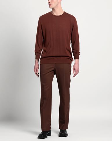Man Sweater Brown Size XL Cotton