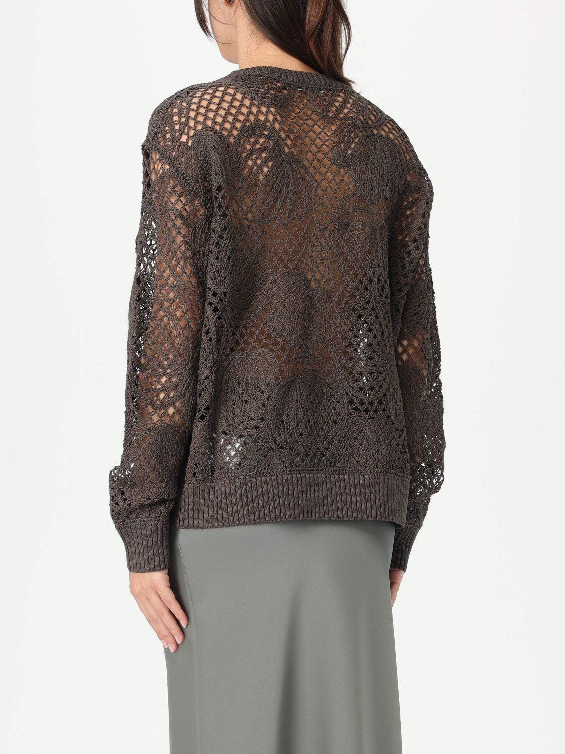 Sweater MAX MARA Woman color Brown