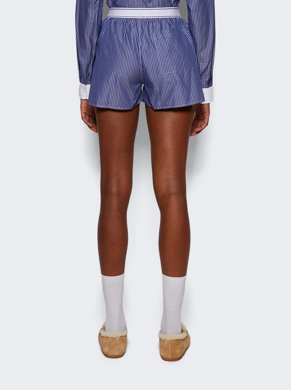 Serif Logo shorts - Blue