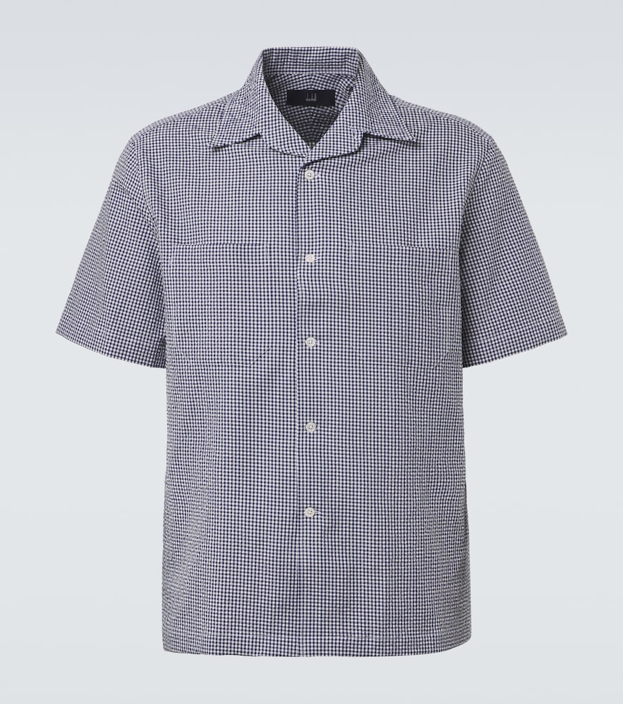 Gingham cotton shirt