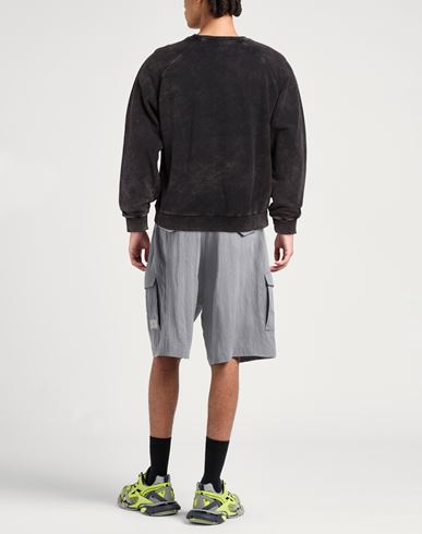 Man Sweatshirt Charcoal Size M Cotton