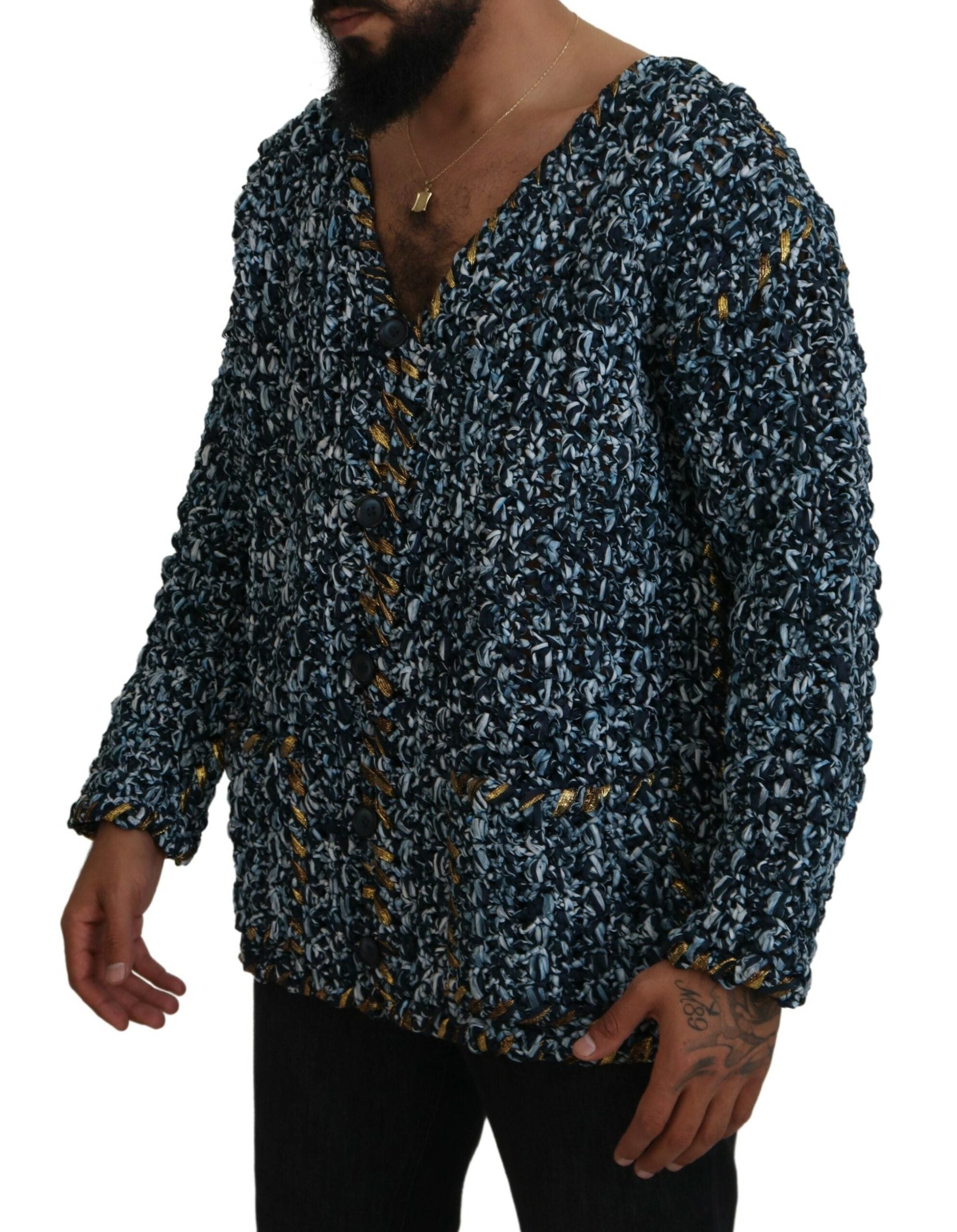 Cardigan — Blue