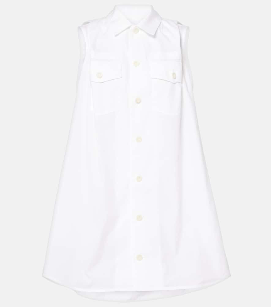 Sacai Poplin minidress