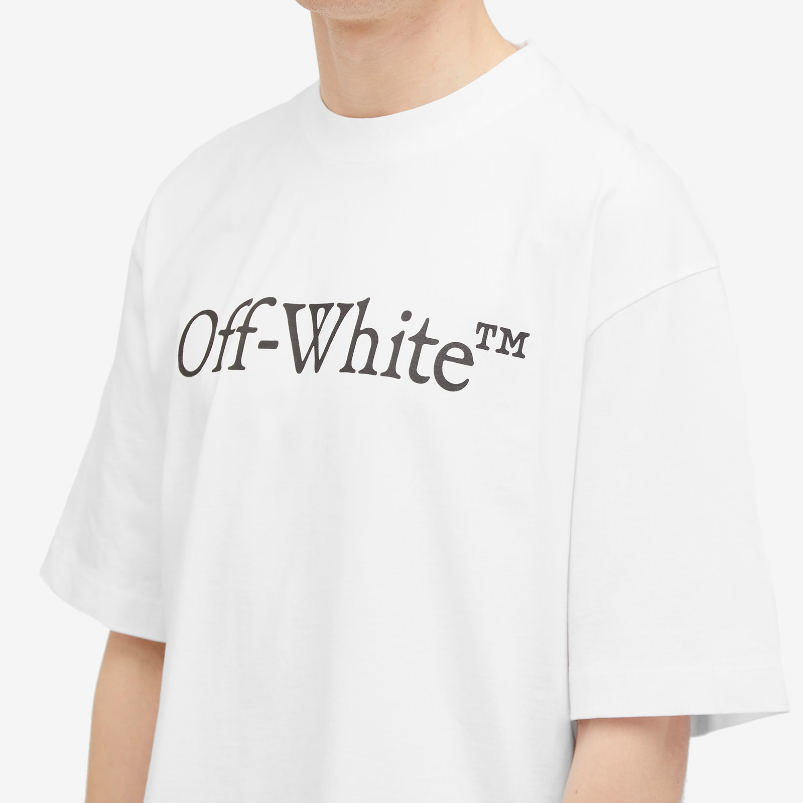 Men's Bookish Skate T-Shirt in White, Size X-Small