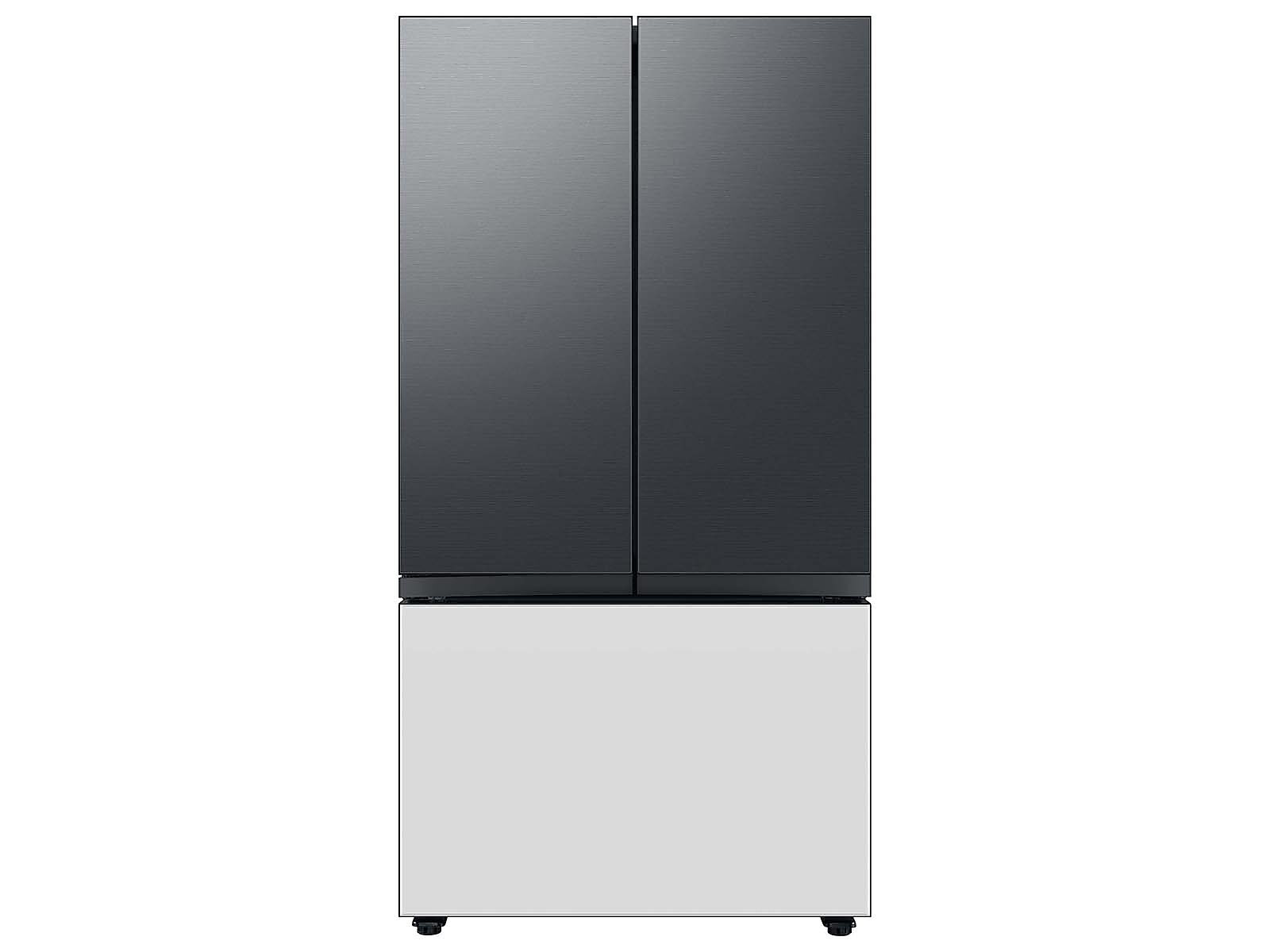 Bespoke 3-Door French Door Refrigerator Panel in Matte in Black Steel - Top Panel(RA-F18DU3MT/AA)