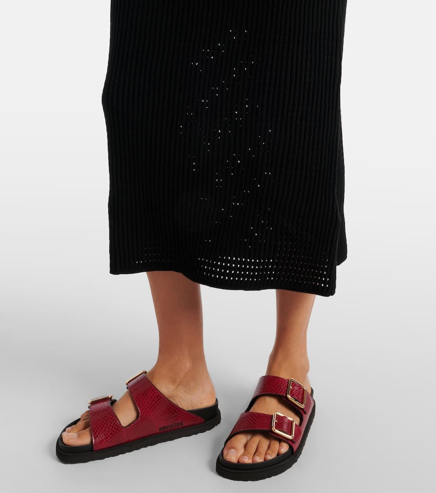 Cheston pointelle cotton midi dress