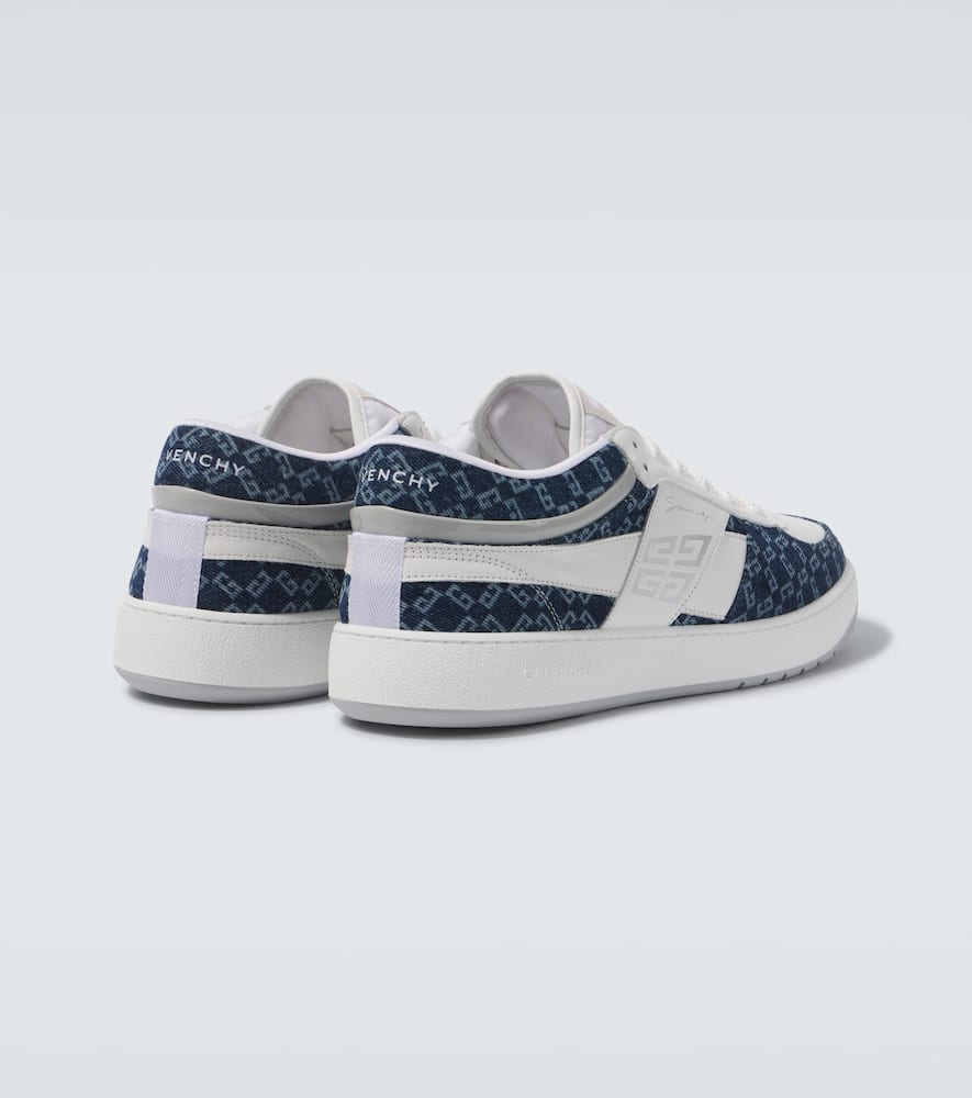 Givenchy G-Move Monogram denim-trimmed sneakers