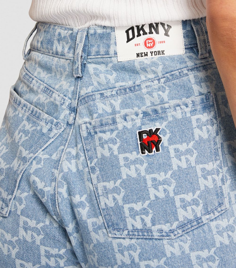 Logo Wide-Leg Jeans