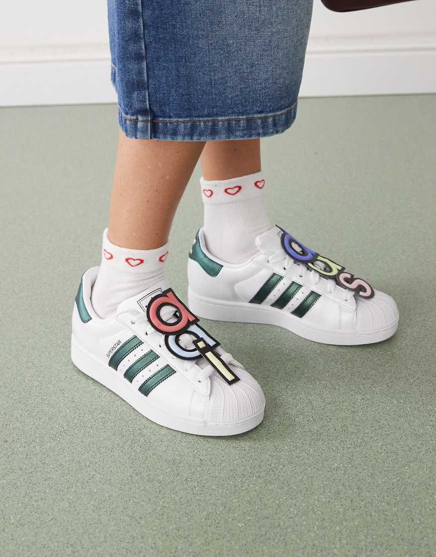 Superstar II x Jeremy Scott sneakers in white