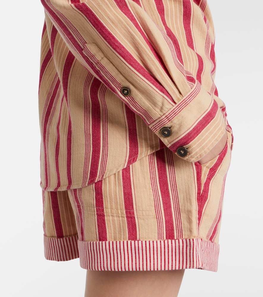 Gelva striped cotton shirt