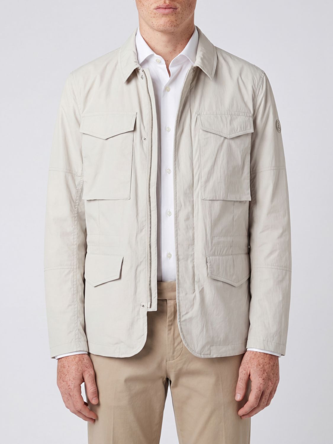 Jacket Men color Grey