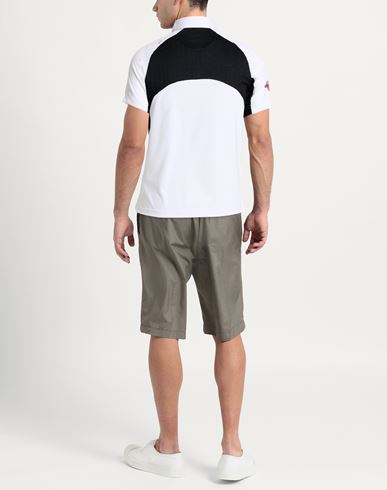 Man Polo shirt Off white Size XS Polyester, Recycled polyester, Elastane