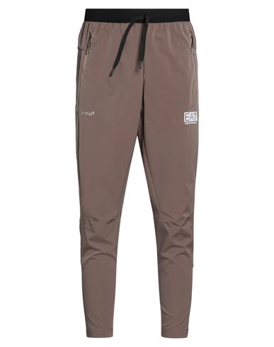 Man Pants Taupe Size XS Polyester