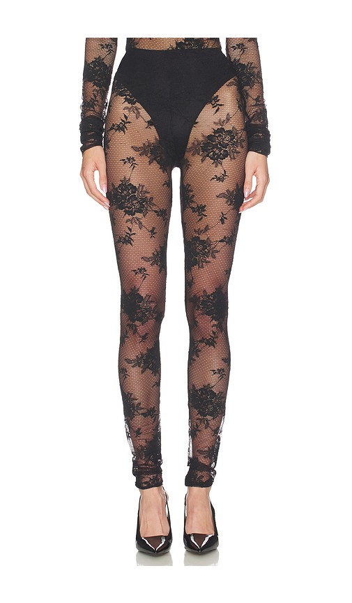 The Andamane Zillah Lace Leggings in Black. 44/L. Also /S, 38/XS