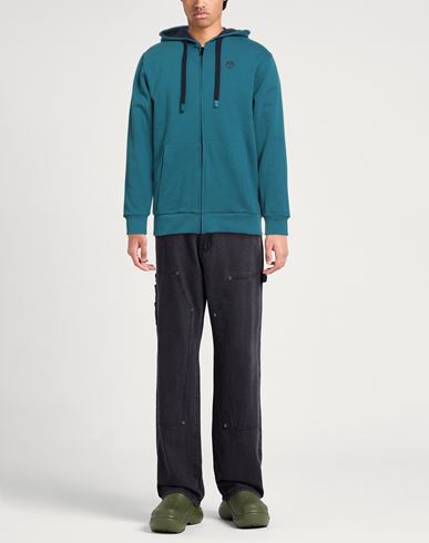 North Sails Man Sweatshirt Deep teal Size S Cotton