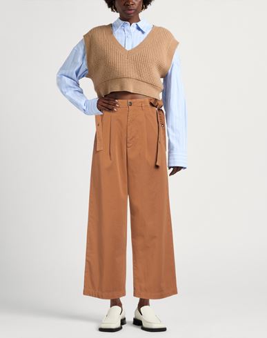 Woman Pants Camel