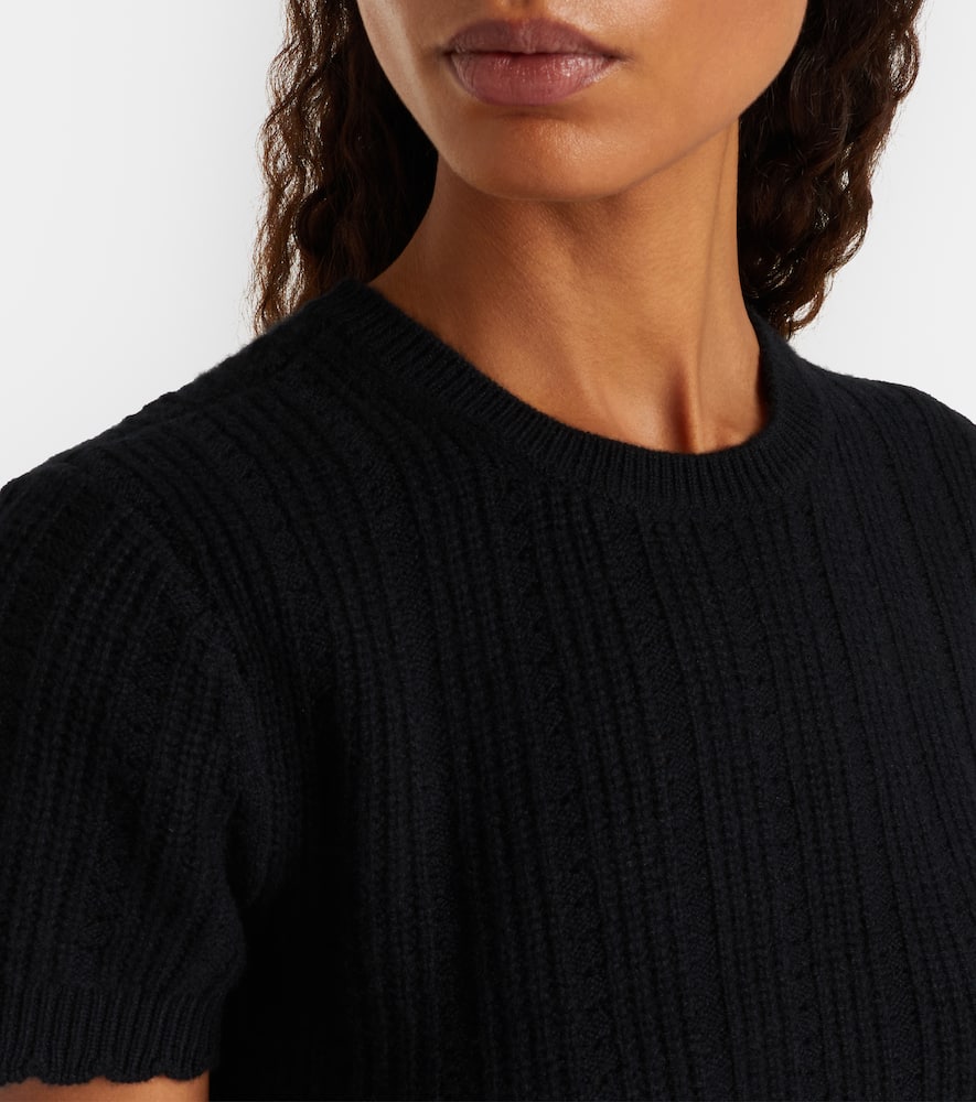 The Getaway cashmere crop top