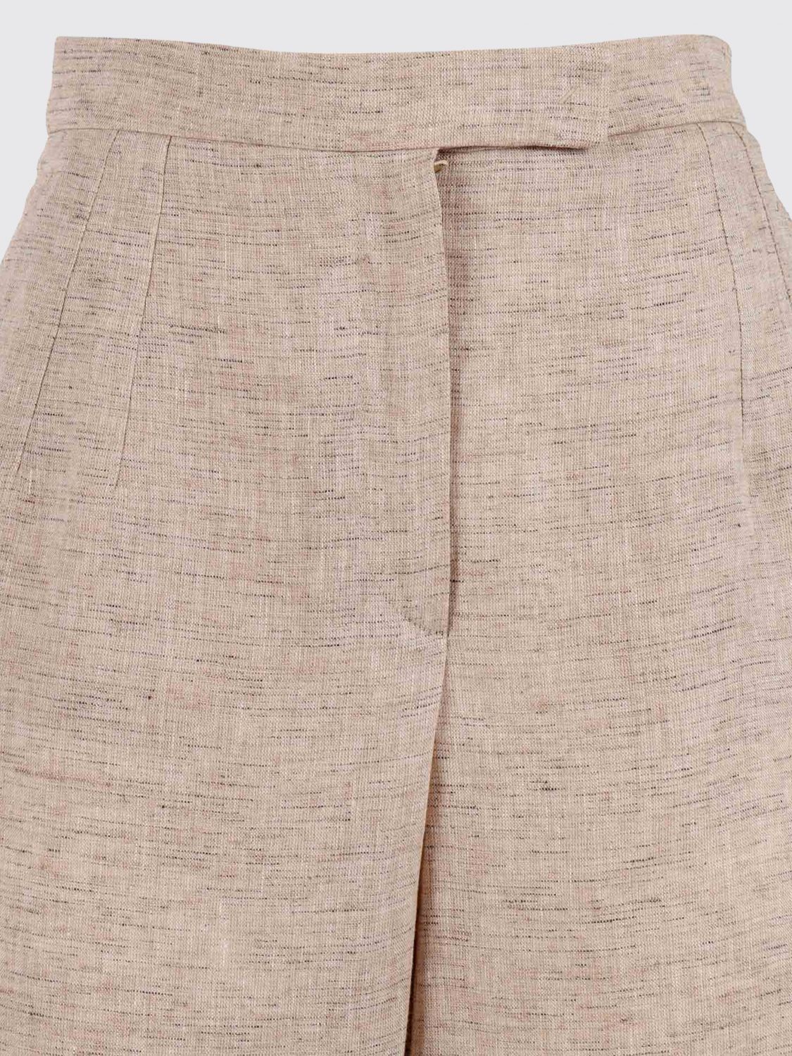 Pants Woman color Beige