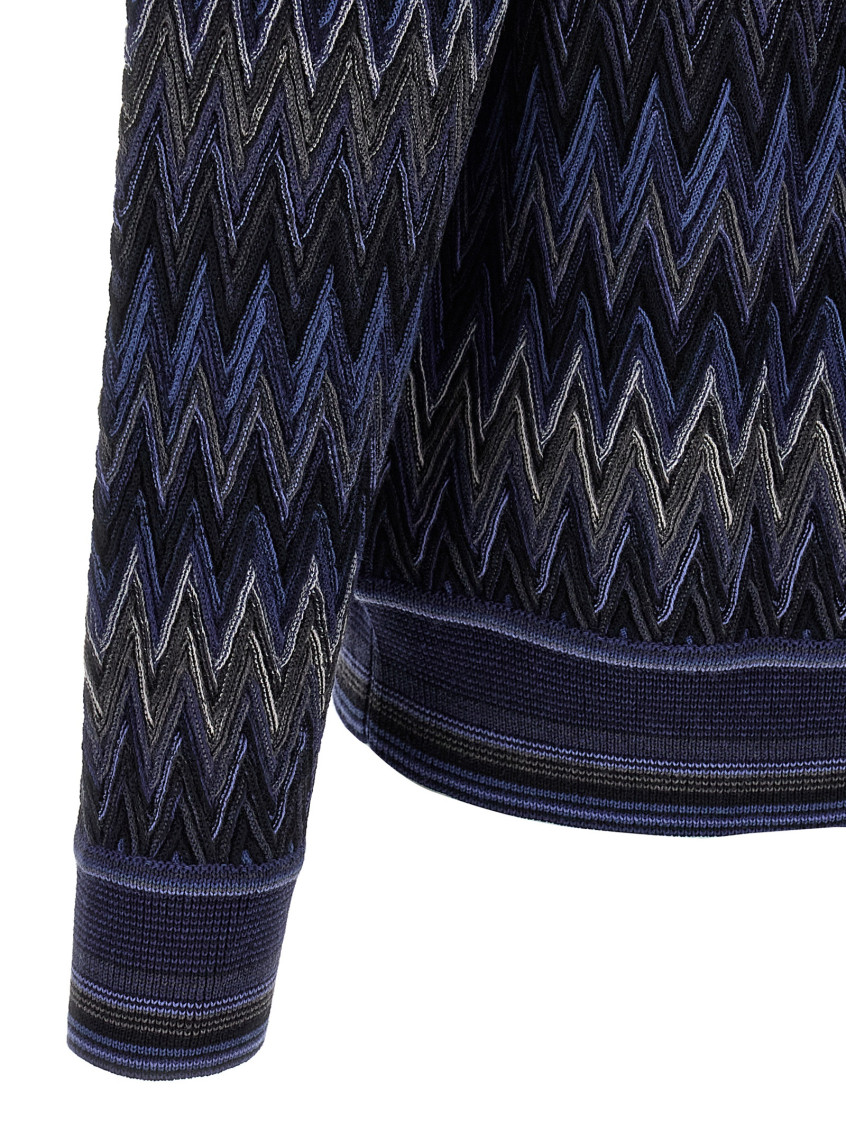 Zigzag Pattern Sweater