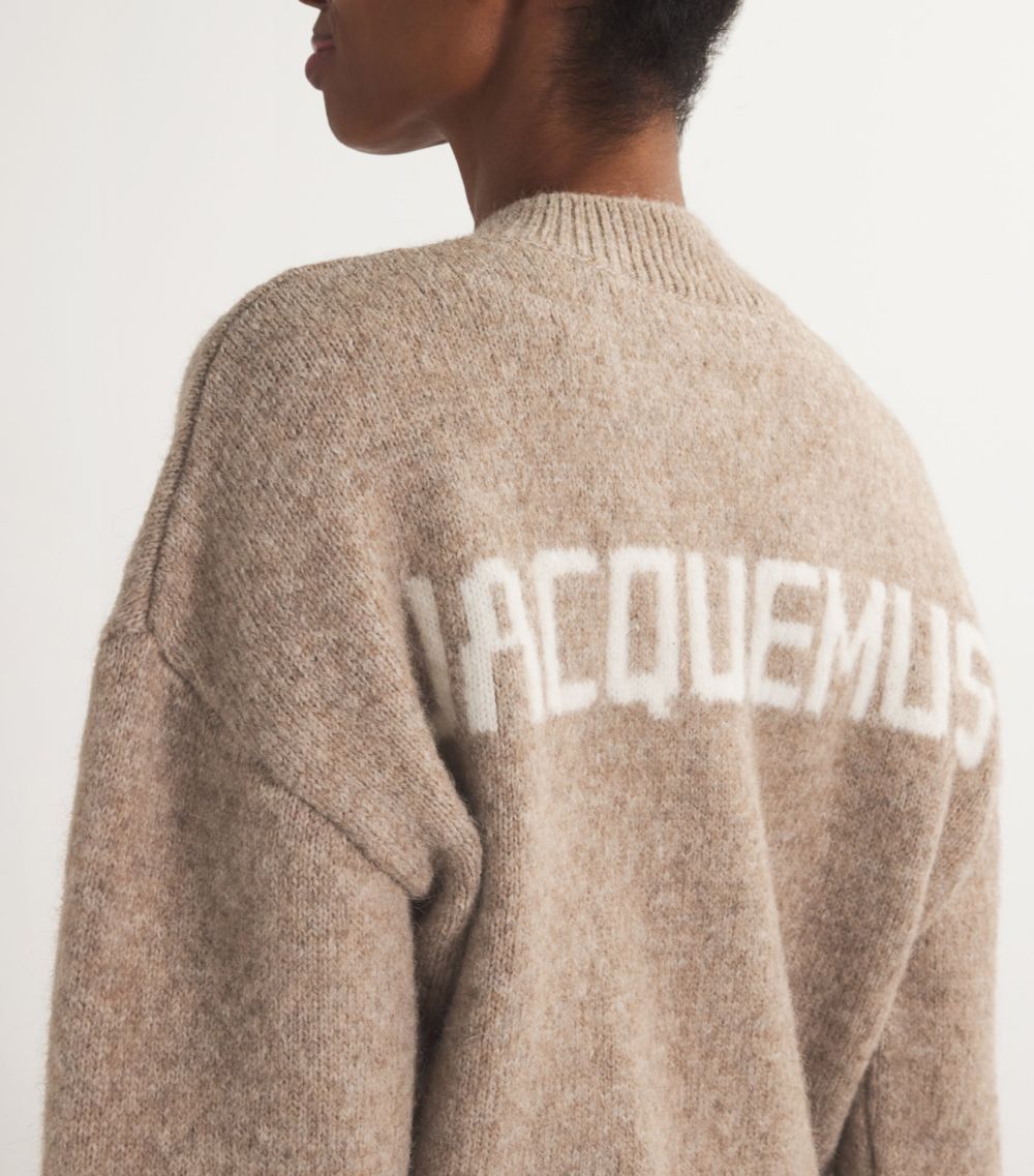 Alpaca Wool-Blend Sweater