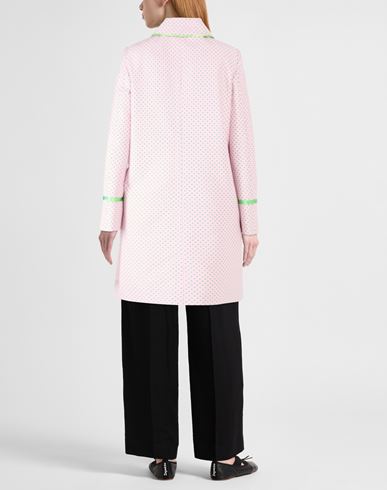 Woman Coat Pink Size 6 Polyester, Cotton