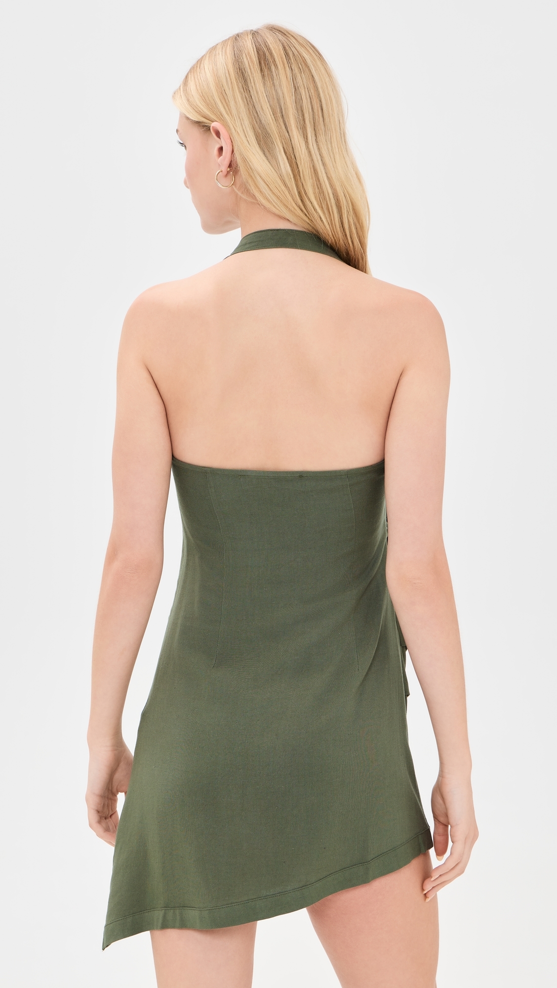 Moonlight Mini Dress Khaki
