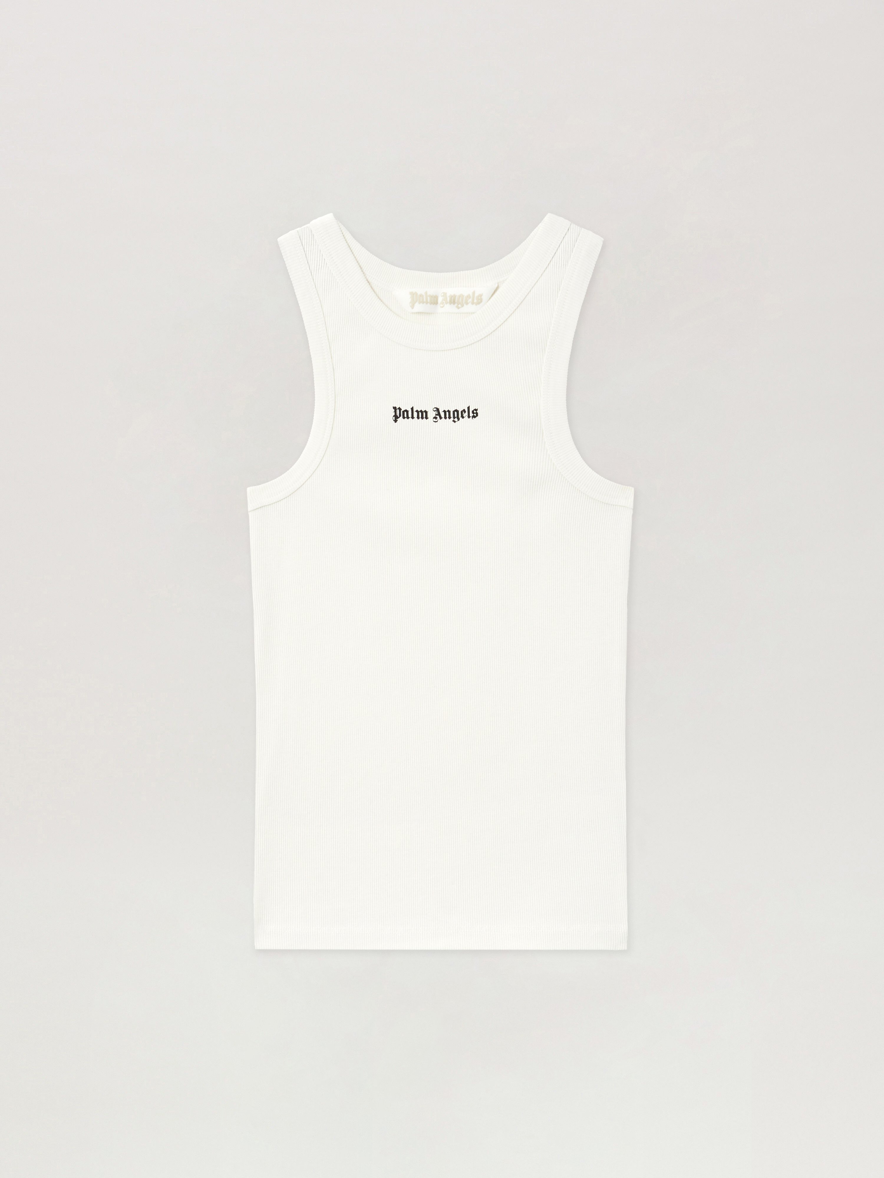 Classic Logo Fitted Tank Top - Woman T