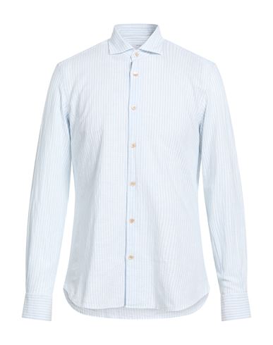Man Shirt Sky blue Size 16 ½ Cotton, Linen