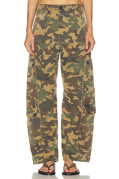 Citizens of Humanity Flight Pants in Camo - Army. 28 also