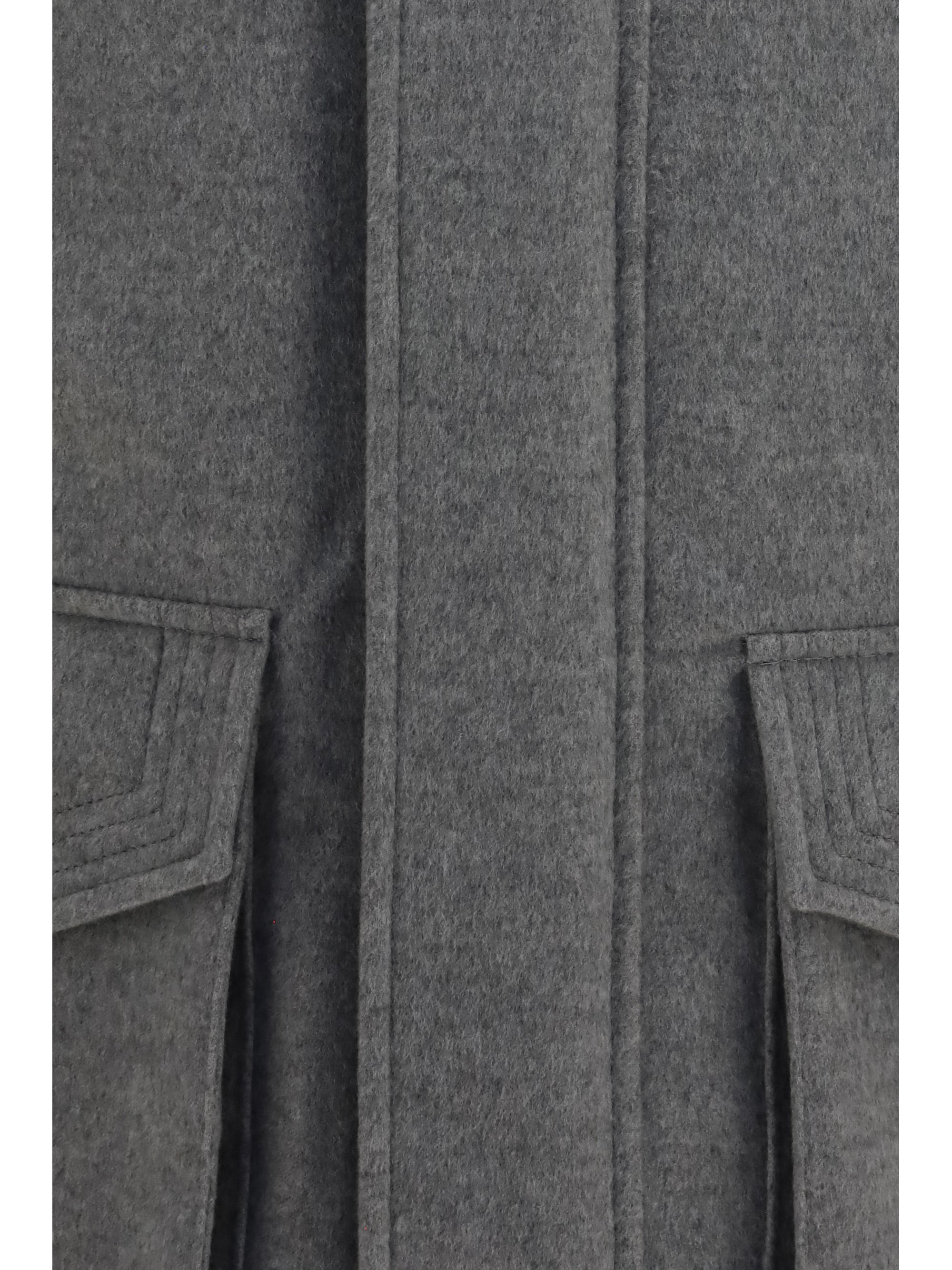 Cashmere Zip Jacket — Gray