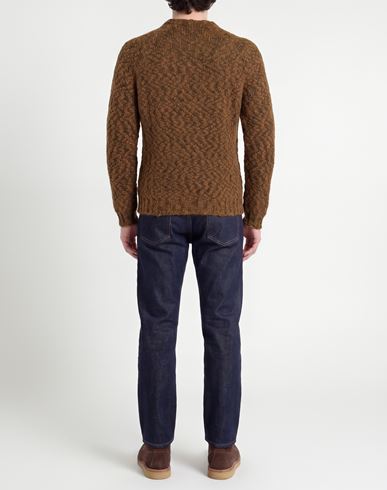 Man Sweater Camel Size S Polyamide, Alpaca wool, Acrylic, Wool