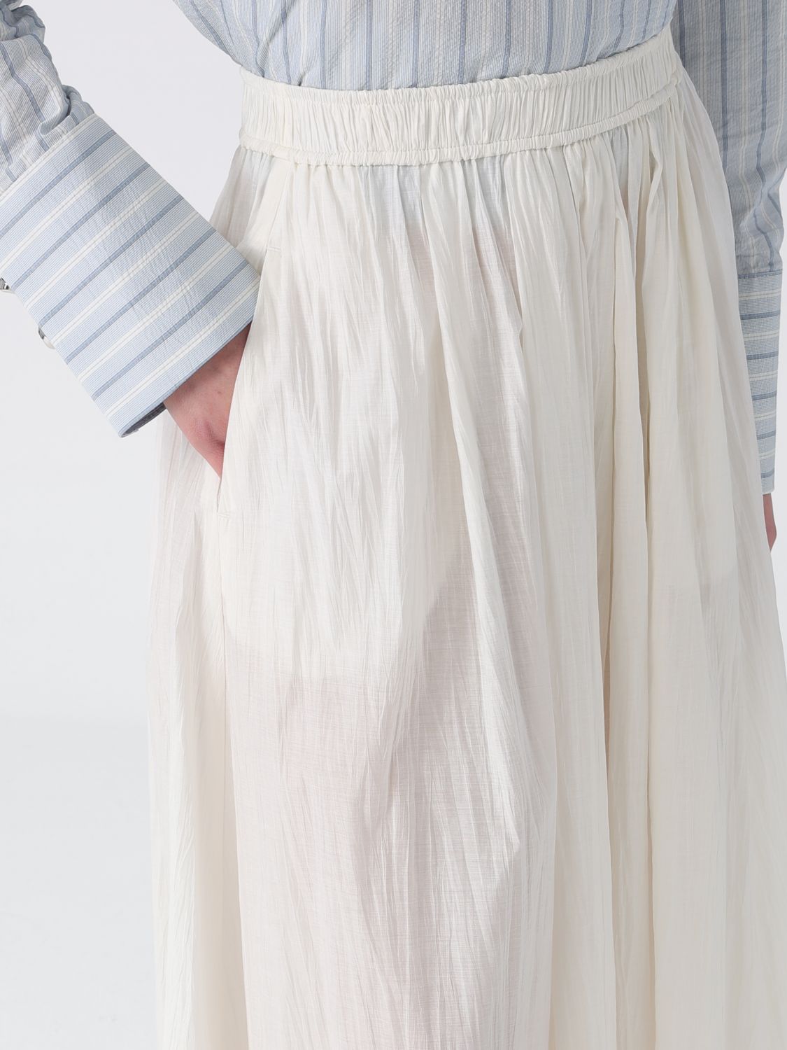 Skirt Woman color White