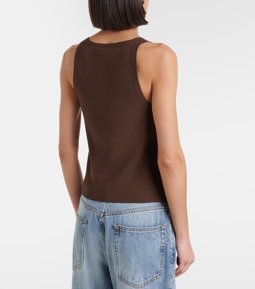 Knitted tank top