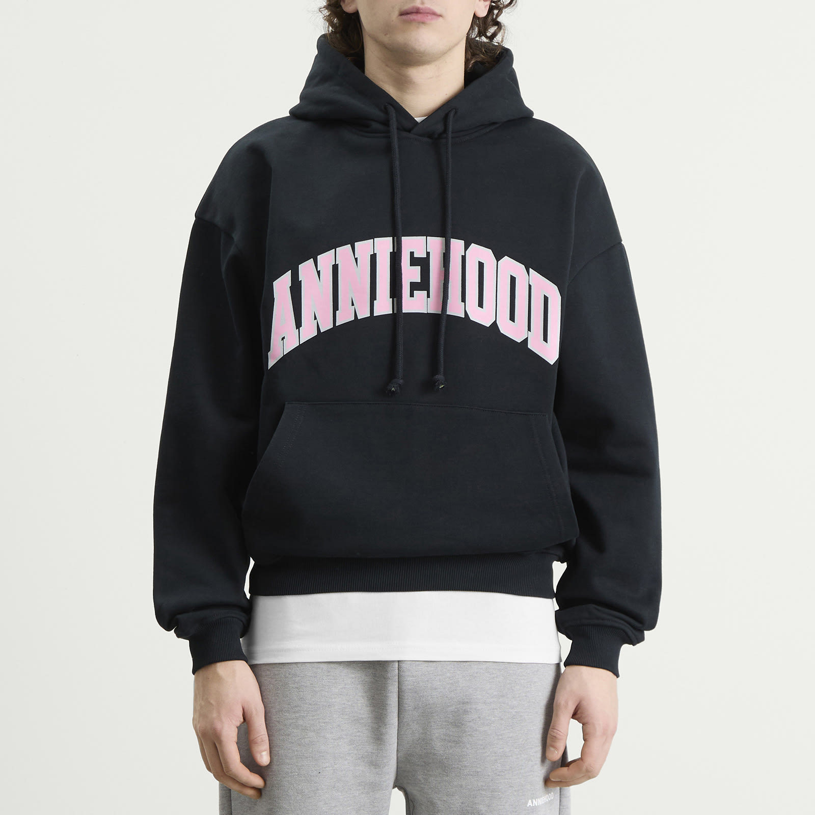 Men's College Arch Hoodie Navy